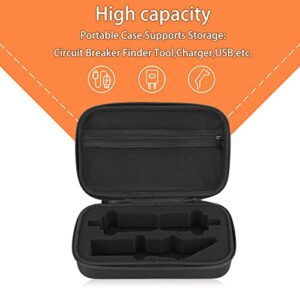 Minahao Portable Case Compatible with Klein Tools ET310 AC Circuit Breaker Finder/RT250 Integrated GFCI Receptacle Tester/80041 Outlet Repair Tool Kit,with mesh Pockets for Accessories.(Case Only)