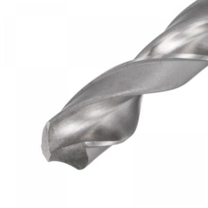 uxcell 21.5mm High-Speed Steel Twist Bit Extra Long Drill Bit with MT2 Morse Taper Shank, 240mm Overall Length