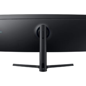 SAMSUNG 49" S95UA Super Ultrawide Dual QHD Monitor, 4ms, QLED, HDR400, USB-C, USB Hub, 120Hz, Height Adjustable Stand, LS49A950UINXZA, 2022, Charcoal Black