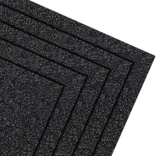 Augtouf 20 Pcs 80 Grit Wet or Dry Sandpaper, Fine Sandpaper Assortment for Wood, Metal, Resin, Automotive, Plastic Multi Purpose - 9x3.6 Inches