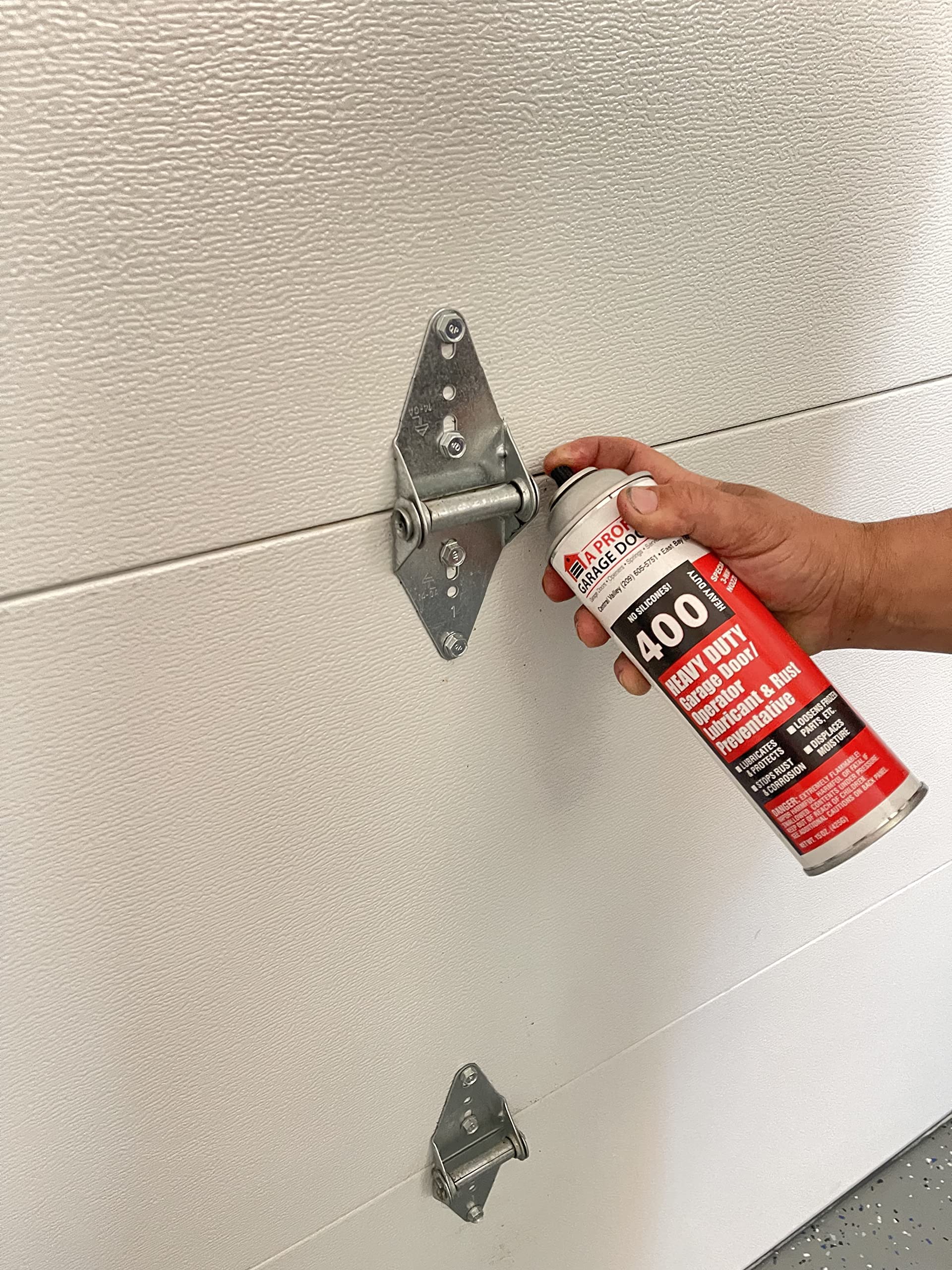 A Professional Garage Door Lubricant