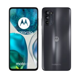 Motorola Moto G52 Dual-SIM 128GB ROM + 6GB RAM (GSM only | No CDMA) Factory Unlocked 4G/LTE Smartphone (Charcoal Gray) - International Version