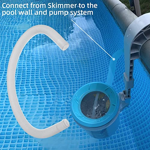 1.5" X 3ft Pool Skimmer Hose Replacement for Intex Above Ground Pool Skimmer Pump Transfer Hose Part # 10531 25016