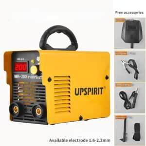 MMA 220V mini home welding machine with accessories set,DC inverter portable welder with digital display,pulling arc