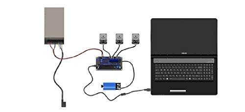 3 Axis GRBL 1.1f 32-Bit Controller-Control-Board Stepper Motor Support Offline Dual Y-axis USB Drive Board for Woodworking Engraving Machine, CNC Router, Laser Engraving Machine