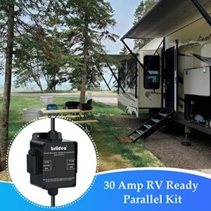 Briidea 30-AMP 3600-Watt Generator Parallel Kit for Inverter Generators, Compatible with WEN Generators, RV Ready