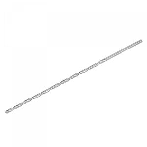 uxcell 6542 high speed steel straight shank twist extra long drill bit, uncoated 4.2mm drill diameter 250mm length