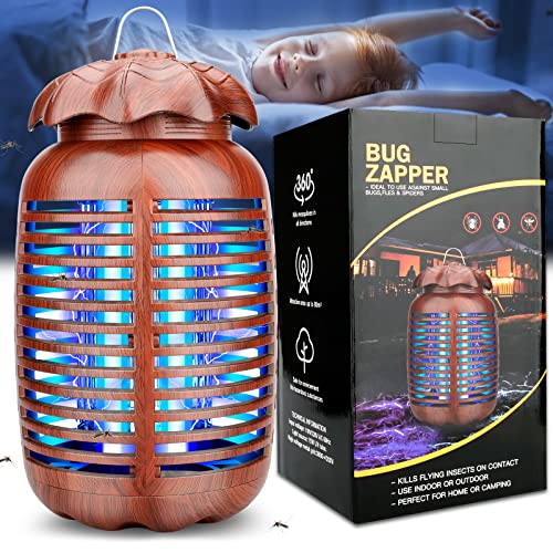 Protecker Bug Zapper, Electric Mosquito Zapper Repellent Mosquito Killer Indoor Outdoor Plug-in for Home， Fly Outdoor CatcherMosquito 2-1 bug zapper