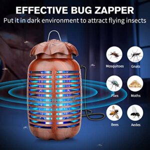 Protecker Bug Zapper, Electric Mosquito Zapper Repellent Mosquito Killer Indoor Outdoor Plug-in for Home， Fly Outdoor CatcherMosquito 2-1 bug zapper