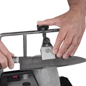 Tormek KJ-45 Centering Knife Jig. The Knife Jig that Turns Your Tormek Sharpening System T-8, T-7, T-4, T-3, etc. into a Professional Knife Sharpener.