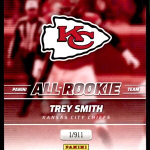 Football NFL 2021 Panini Instant All-Rookie Team #ART11 Trey Smith Chiefs