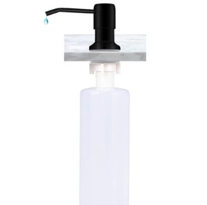 soap dispenser for kitchen sink and tube kit 350ml bottle connects directly to soap bottle for smooth liquid discharge