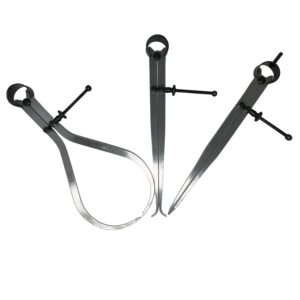 exxo tools | 3pc 8" spring divider, 8” inside caliper, 8” outside caliper set