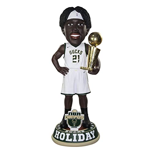 Jrue Holiday Milwaukee Bucks 2021 NBA Champions 3 Foot Bobblehead