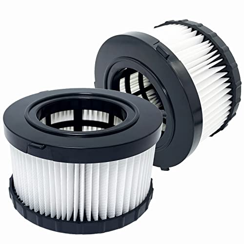 DC5151H HEPA Filter Replacement Compatible with DEWALT DC515 DCV517 Wet Dry Vacuum, 2 Pcs