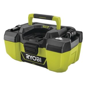 Ryobi ONE+ 18V Lithium-Ion Cordless 3 Gal. Project Wet Dry Vacuum with Accessory Storage, 4.0 Ah Battery, and Charger