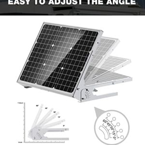 Sun Energise 30W 12V Solar Battery Charger & Maintainer, Built-in Smart MPPT Charge Controllera, Adjustable Mounting Bracket, 12 Volt Solar Panel Trickle Charging Kit for Boat RV Marine Trailer Camper