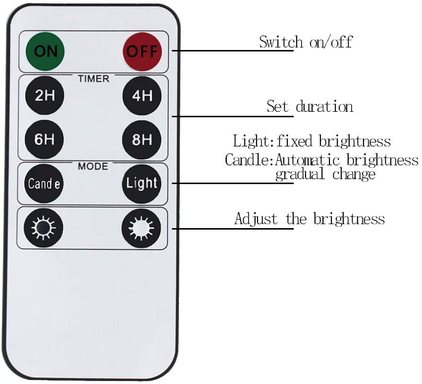 Kammoy Rechargeable Flameless Candle, LED Flickering Candles Tea Lights Pillar Candles Sets with Adjustable Brightness and Timing Remote, Warm Light for Wedding, Valentine's Day, Halloween, Christmas