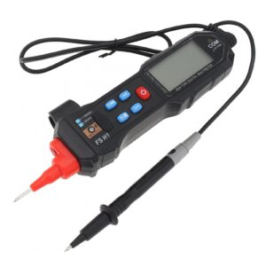 smgda digital multimeter pen type non contact ncv ac/dc voltage electrical tester voltmeter ohmmeter ohm resistance, diode test, continuity alarm, live/null line meter with lcd backlit and flashlight