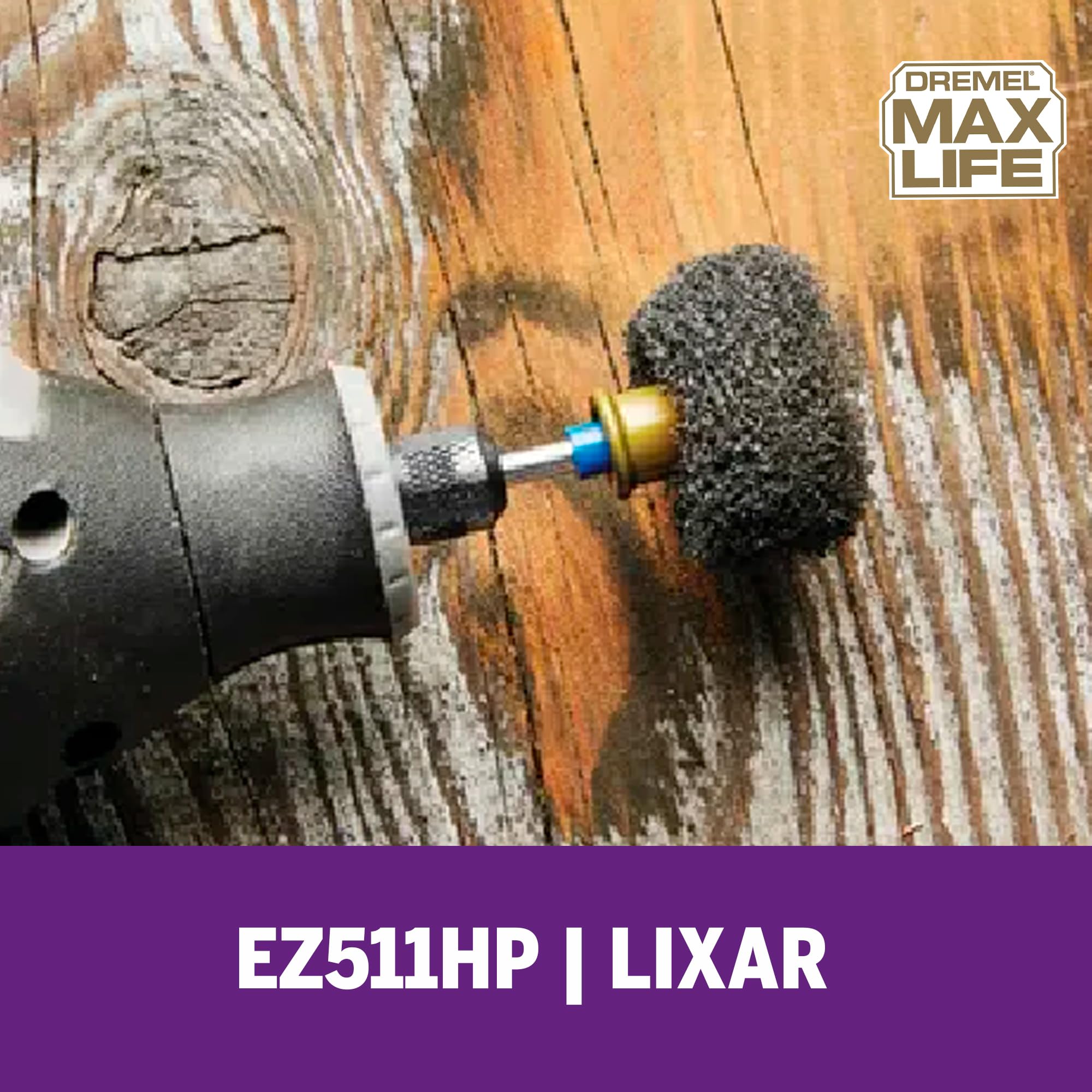 Dremel Max Life 180 & 280 Grit Finishing Abrasive Bluff, Rotary Tool Accessories - EZ511HP