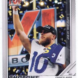 2022 Panini Instant Super Bowl LVI #36 Cooper Kupp MVP Los Angeles Rams Super Bowl MVP Official NFL Football Card in Raw (NM or Better) Condition