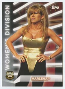 2021 topps wwe women's division roster #r-54 marlena official world wrestling entertainment trading card in raw (nm or better) condition