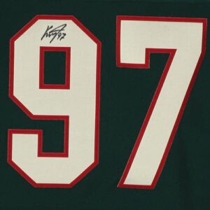 Kirill Kaprizov Minnesota Wild Autographed Green Adidas Authentic Jersey - Autographed NHL Jerseys