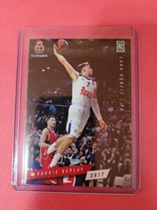 luka doncic 2017 rookie replay card rc real madrid dallas mavericks