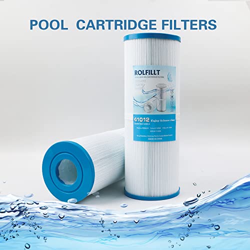 ROLFILLT PRB50-IN Spa Filter Replaces Pleatco PRB50-IN, Unicel C-4950, Filbur FC-2390, Jacuzzi J210/J220/J235/J245/J275, Guardian 413-212-02, 373045, 817-5000, 5X13 Drop in Hot Tub Filter, 2 Pack