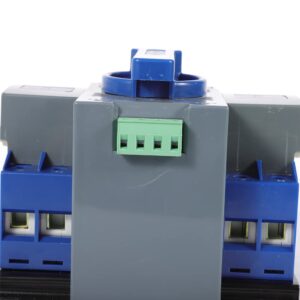 110V Dual Power Automatic Transfer Switch 2P 63A Dual Power Generator Changeover Switch 50HZ/60HZ Blue