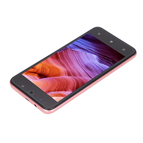 4GB smartphone, bigger screen high resolution cameras 5 inch smartphone Powerful 8 Pro processor pink