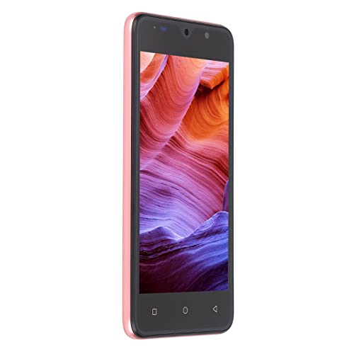 4GB smartphone, bigger screen high resolution cameras 5 inch smartphone Powerful 8 Pro processor pink