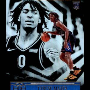 2020-21 Panini Illusions #162 Tyrese Maxey RC Rookie Card Philadelphia 76ers Official NBA Basketball Trading Card in Raw (NM or Better) Condition