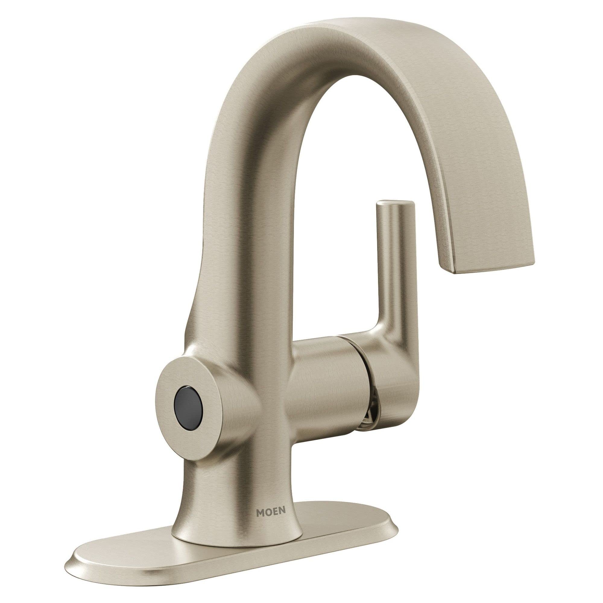 Doux S6910EWBN Motionsense Wave Touchless Single Handle Bathroom Sink Faucet, Brushed Nickel