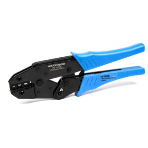 wekesigo solar pv connector crimping tools solar crimper for awg14-10 (2.5/4/6mm²) solar panel pv cable solar connectors hs-2546b