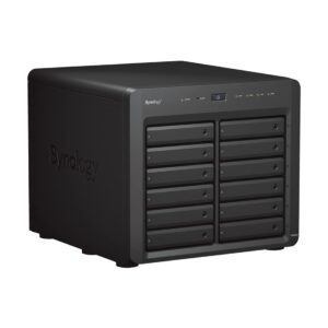 Synology DiskStation DS3622xs+ NAS Server with Xeon 2.2GHz CPU, 48GB Memory, 216TB HDD Storage, 2 x 10GbE LAN Ports, DSM Operating System
