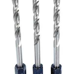 FTG USA Countersink Drill Bit Set 6 Pc #6 (9/64") Wood Countersink Drill Bit Pro Pack Countersink Set, with 3 Replacement Tapered Countersink Bits 9/64", 1 Stop Collar, 1 Hex Wrench