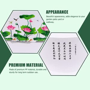 YARNOW Succulent Plant Pots Hydroponic Lotus Flowerpot Planter Desktop Flower Pots Bonsai Planter Cute Planting Container