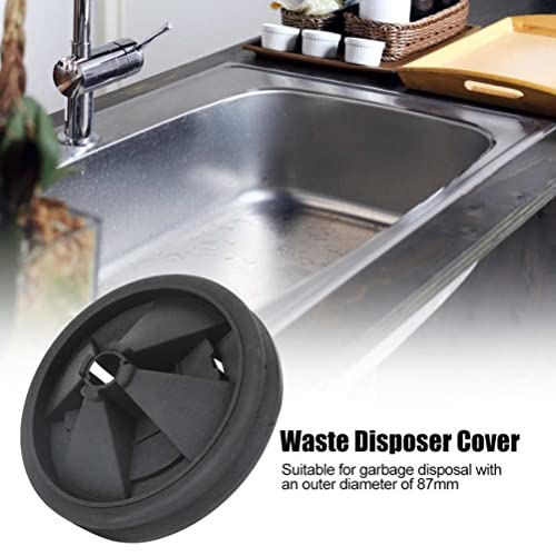 Garbage Disposal Splash Guards, Sink Baffle 3 1/8" Food Waste Disposer, Removable Splash Guard Garbage Stopper, Drain Splash Guard Collar