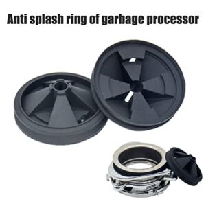 Garbage Disposal Splash Guards, Sink Baffle 3 1/8" Food Waste Disposer, Removable Splash Guard Garbage Stopper, Drain Splash Guard Collar