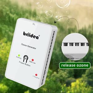 Briidea Portable Smell Control Generator Powered by USB, Lightweight and Rechargeable, Ideal for Outdoor Use