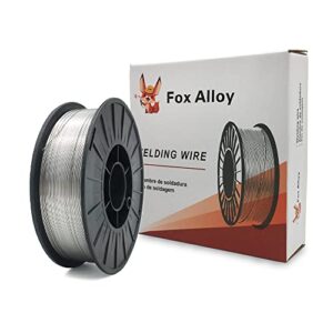 fox alloy e71t-gs 0.030'' 10lb flux core gasless mig wire spool welding wire mild steel filler meta (0.030'')