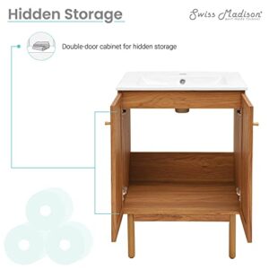 Swiss Madison Well Made Forever Classe 24 inch Oak Bathroom Vanity