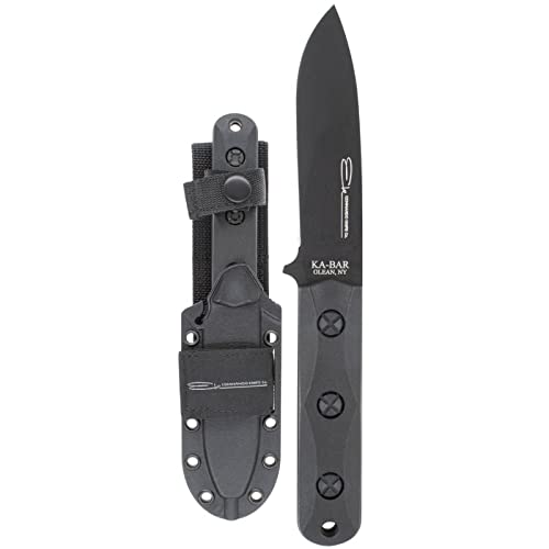 Ka-Bar EK51 Short Drop Point Ek Commando Fixed Blade