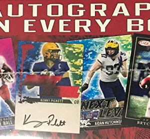 2022 Sage Football Draft Picks HIGH Series Blaster Box with 3 GUARANTEED AUTOGRAPHS