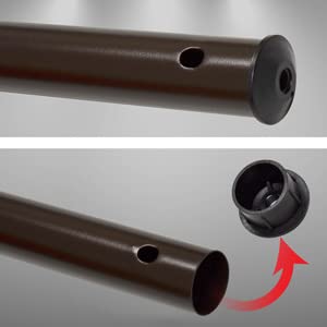 YardGrow Patio Umbrella Pole Replacement Umbrella Lower Pole Replacement, No Bullet Buckle (33.5''L x 1.5''Dia)