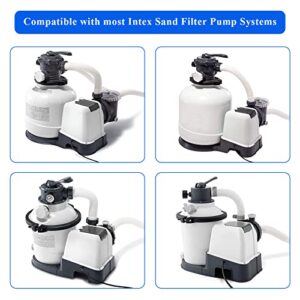 Shuisen Replacement Sand Filter Pump Parts Repair Set - Compatible with Intex for Intex Sand Filter Pumps,Air Release Valve and O-Rings - 1 Pack(12 Pieces)