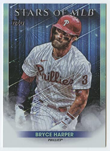 2022 Topps Stars of MLB #SMLB-15 Bryce Harper Philadelphia Phillies Baseball NM-MT