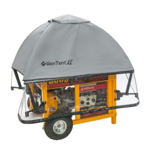 gentent xl generator running cover - universal kit (standard, grey) - for larger open frame generators