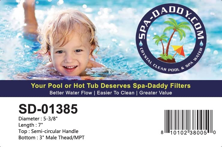 Spa-Daddy SD-01385 Filter - LA Spas Sock Filter Substitute - Replaces PLAS20 | 5CH-203